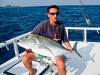 60lb GT caught while fishing in the Maldives