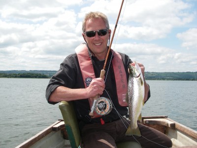 Paul Kurgo with lovely Chew brownie