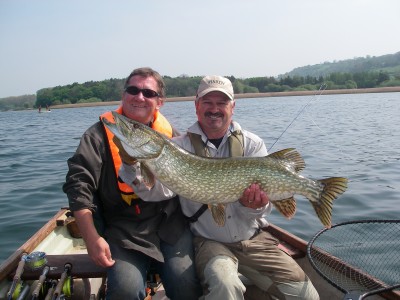 Andrew Cadman with his 24lb pike